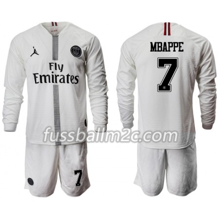Fußballtrikots Paris Saint-Germain MBAPPE 7 Jodan Weiß Kinder Ausweich Trikotsatz 2018-2019 Langarm Fußballtrikots Paris Saint-Germain MBAPPE 7 Jodan Weiß Kinder Ausweich Trikotsatz 2018-2019 Langarm